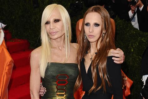 versace fille de donatella|where is donatella versace now.